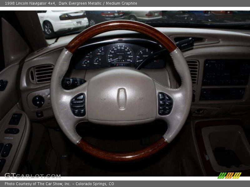 Dark Evergreen Metallic / Medium Graphite 1998 Lincoln Navigator 4x4