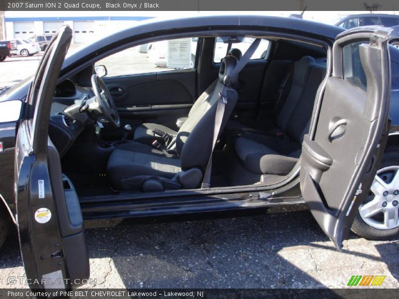 Black Onyx / Black 2007 Saturn ION 2 Quad Coupe