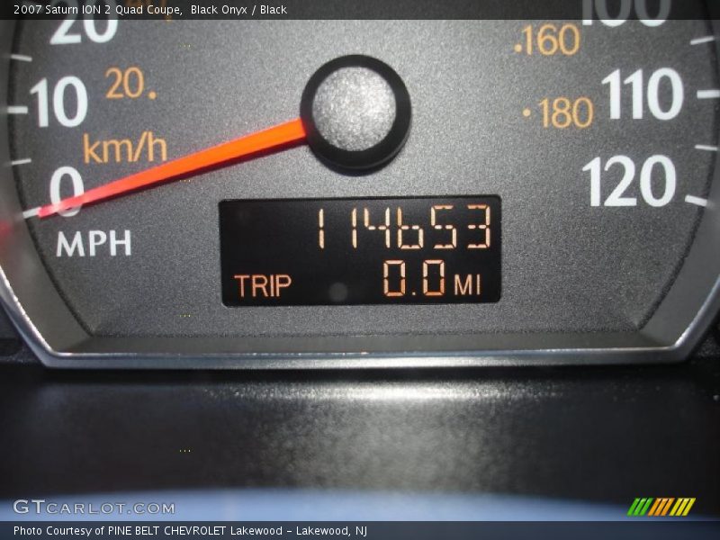 Black Onyx / Black 2007 Saturn ION 2 Quad Coupe