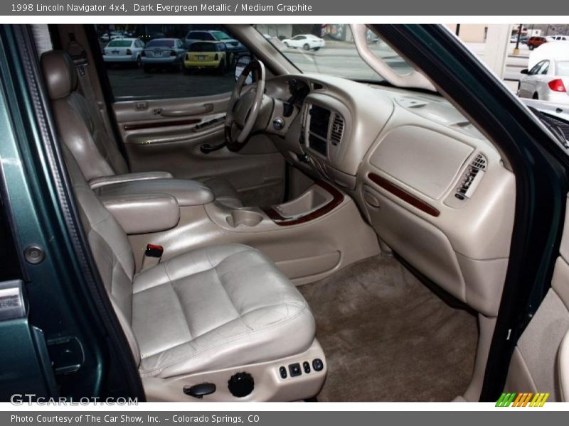 Dark Evergreen Metallic / Medium Graphite 1998 Lincoln Navigator 4x4