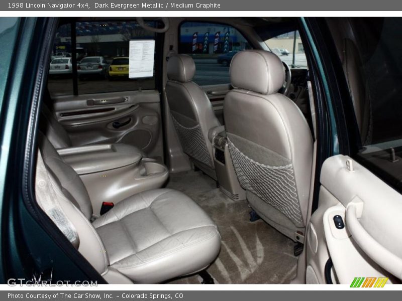 Dark Evergreen Metallic / Medium Graphite 1998 Lincoln Navigator 4x4