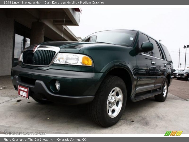 Dark Evergreen Metallic / Medium Graphite 1998 Lincoln Navigator 4x4