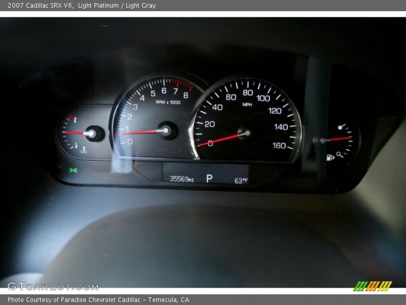 Light Platinum / Light Gray 2007 Cadillac SRX V6