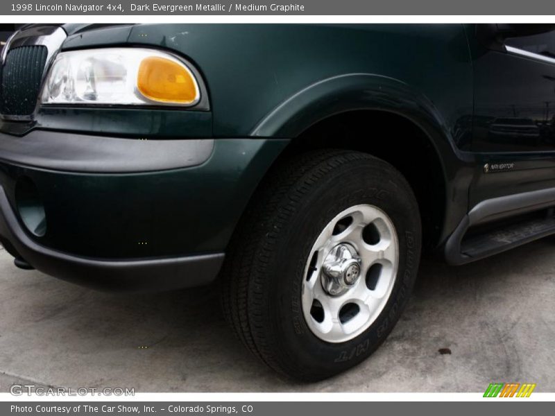 Dark Evergreen Metallic / Medium Graphite 1998 Lincoln Navigator 4x4