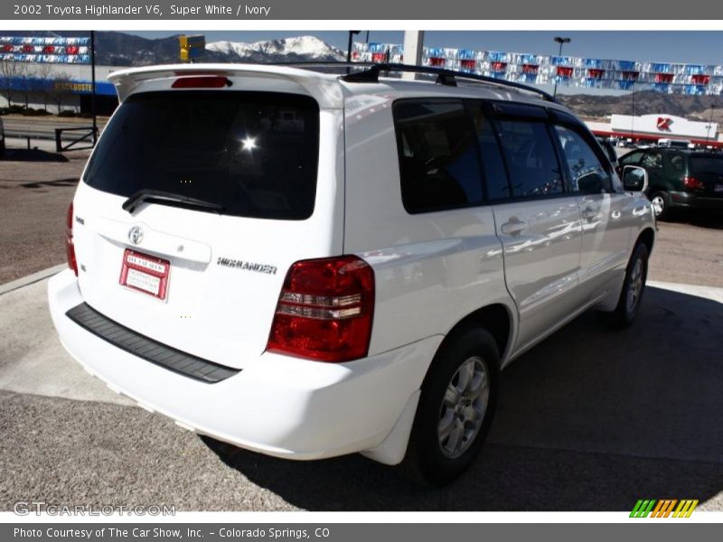 Super White / Ivory 2002 Toyota Highlander V6