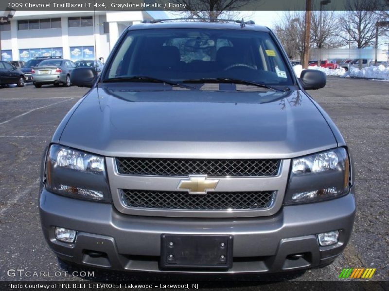 Graystone Metallic / Ebony 2009 Chevrolet TrailBlazer LT 4x4
