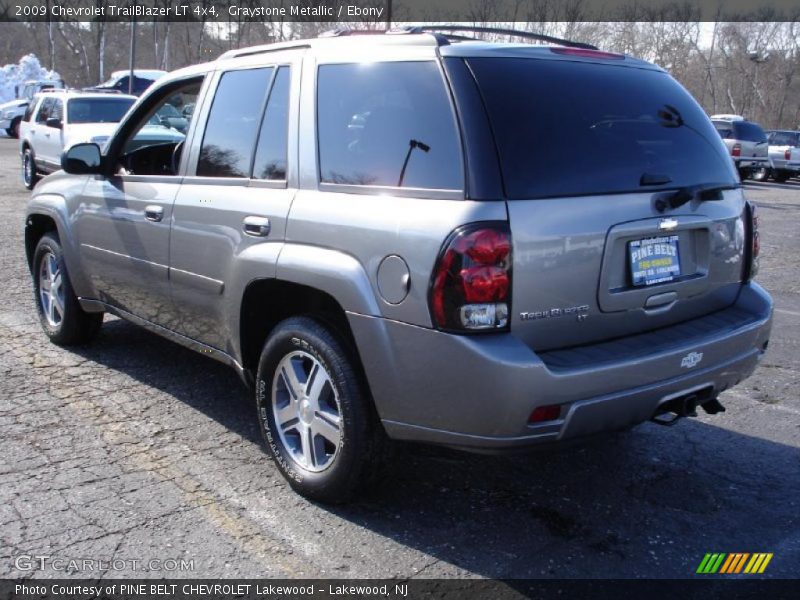 Graystone Metallic / Ebony 2009 Chevrolet TrailBlazer LT 4x4