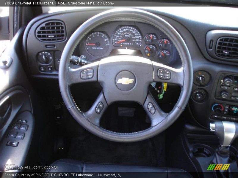 Graystone Metallic / Ebony 2009 Chevrolet TrailBlazer LT 4x4