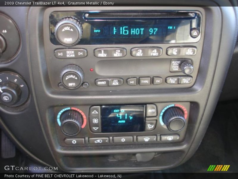 Graystone Metallic / Ebony 2009 Chevrolet TrailBlazer LT 4x4