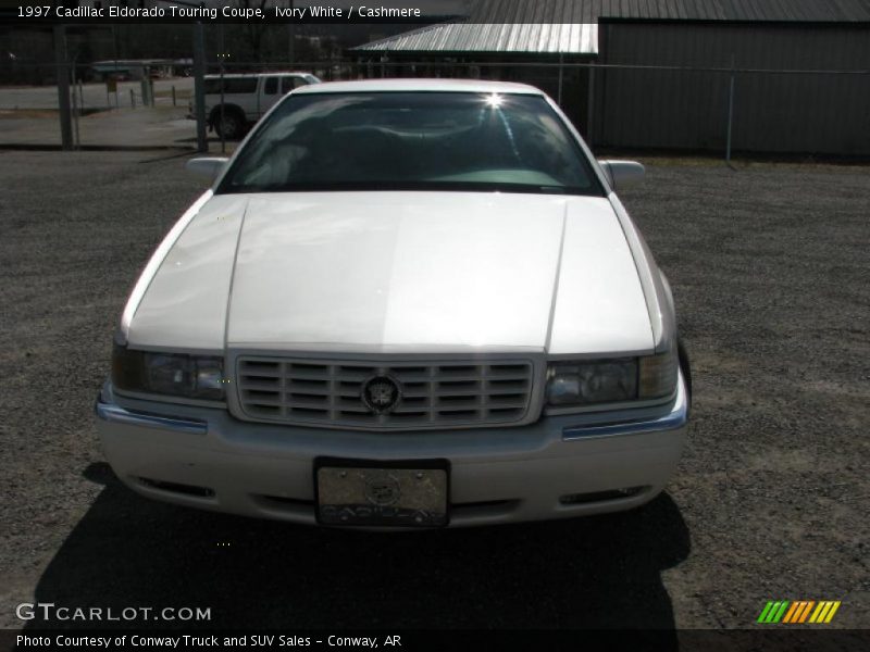 Ivory White / Cashmere 1997 Cadillac Eldorado Touring Coupe