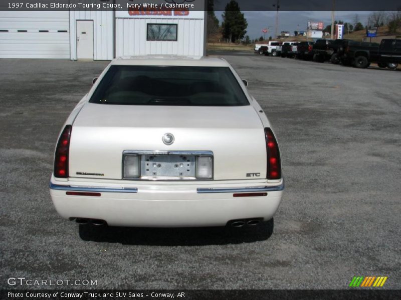 Ivory White / Cashmere 1997 Cadillac Eldorado Touring Coupe