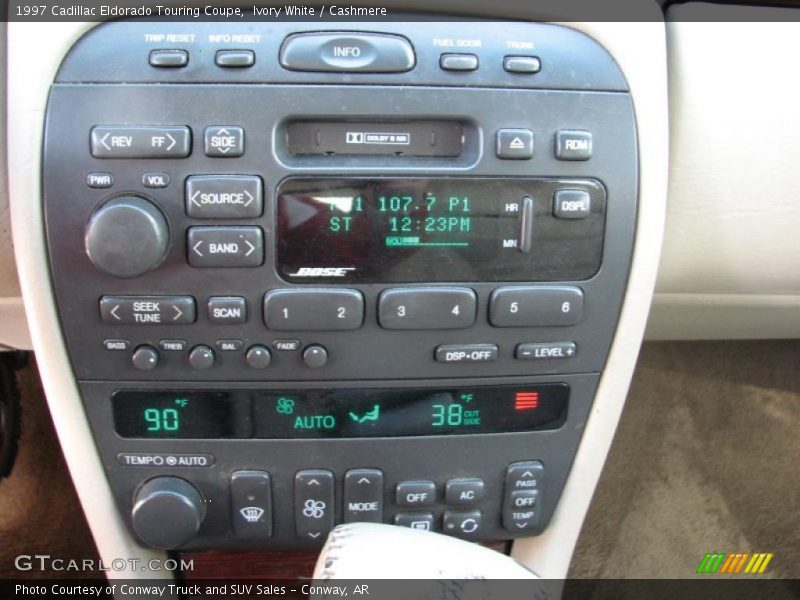 Ivory White / Cashmere 1997 Cadillac Eldorado Touring Coupe