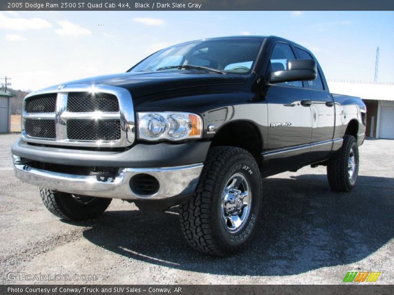 Black / Dark Slate Gray 2005 Dodge Ram 2500 ST Quad Cab 4x4