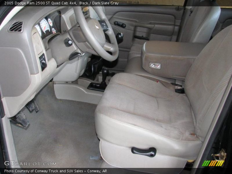 Black / Dark Slate Gray 2005 Dodge Ram 2500 ST Quad Cab 4x4