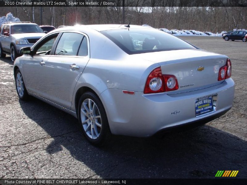 Silver Ice Metallic / Ebony 2010 Chevrolet Malibu LTZ Sedan