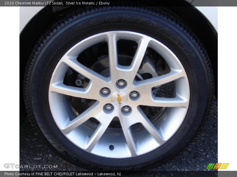 Silver Ice Metallic / Ebony 2010 Chevrolet Malibu LTZ Sedan