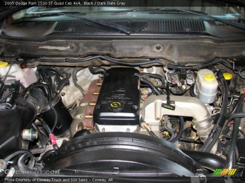 Black / Dark Slate Gray 2005 Dodge Ram 2500 ST Quad Cab 4x4