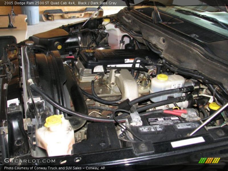 Black / Dark Slate Gray 2005 Dodge Ram 2500 ST Quad Cab 4x4