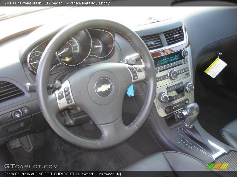 Silver Ice Metallic / Ebony 2010 Chevrolet Malibu LTZ Sedan