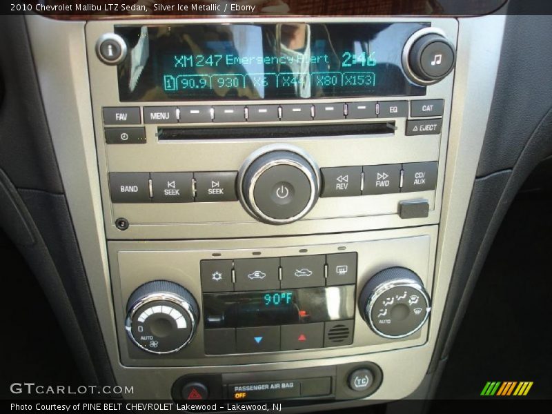 Silver Ice Metallic / Ebony 2010 Chevrolet Malibu LTZ Sedan
