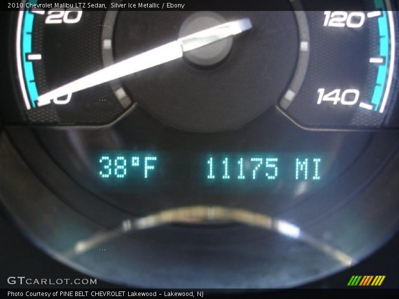Silver Ice Metallic / Ebony 2010 Chevrolet Malibu LTZ Sedan