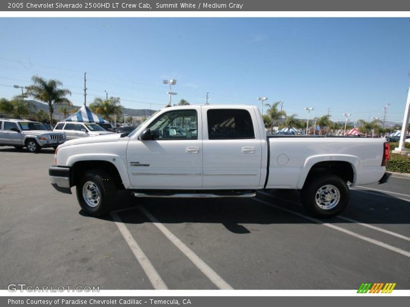 Summit White / Medium Gray 2005 Chevrolet Silverado 2500HD LT Crew Cab