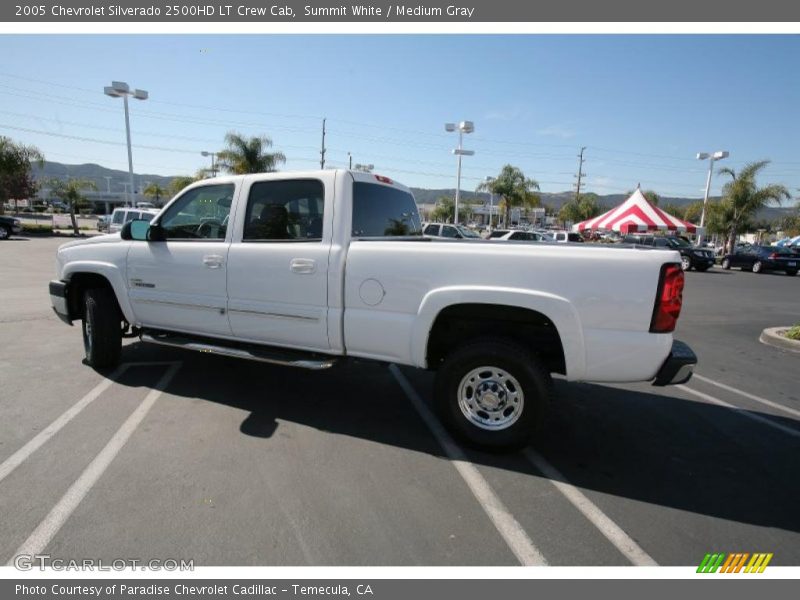 Summit White / Medium Gray 2005 Chevrolet Silverado 2500HD LT Crew Cab