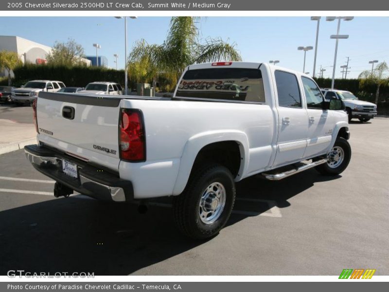 Summit White / Medium Gray 2005 Chevrolet Silverado 2500HD LT Crew Cab