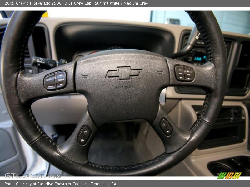 Summit White / Medium Gray 2005 Chevrolet Silverado 2500HD LT Crew Cab