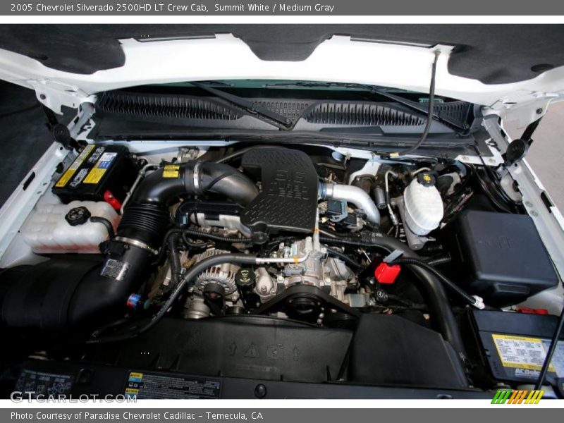 Summit White / Medium Gray 2005 Chevrolet Silverado 2500HD LT Crew Cab