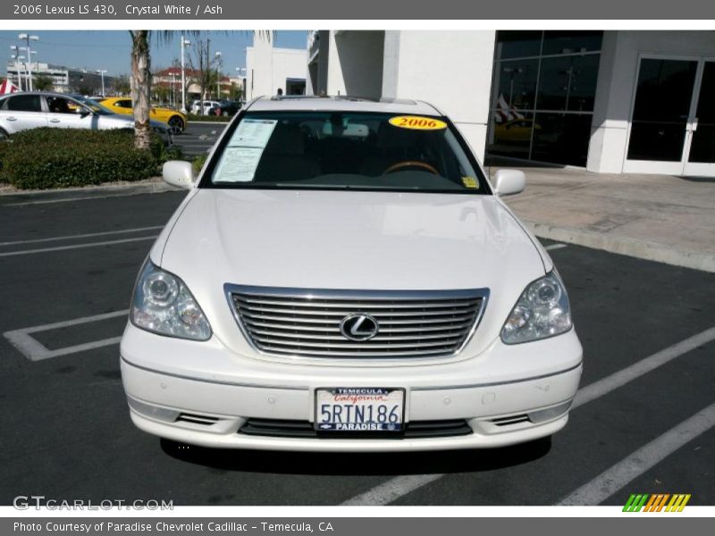 Crystal White / Ash 2006 Lexus LS 430