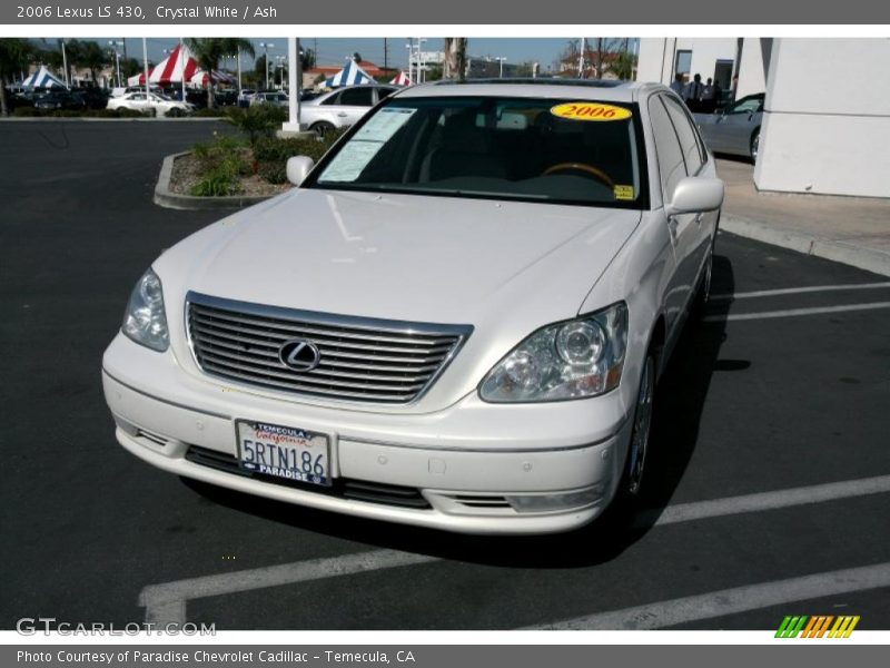 Crystal White / Ash 2006 Lexus LS 430