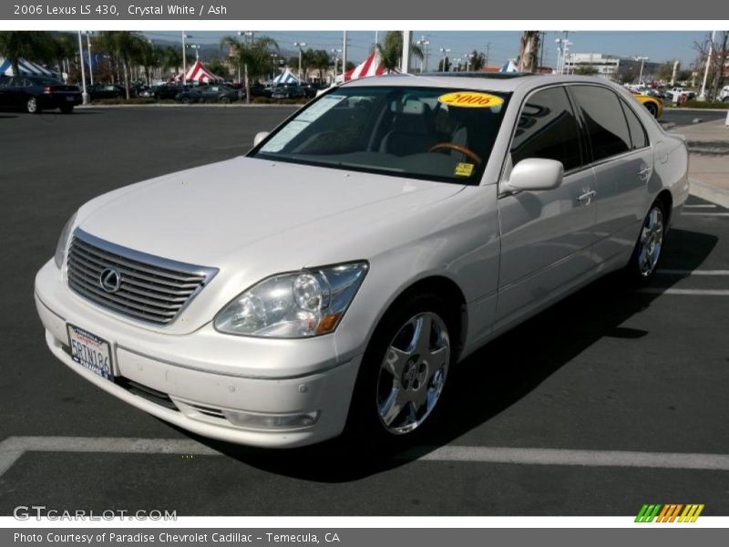 Crystal White / Ash 2006 Lexus LS 430