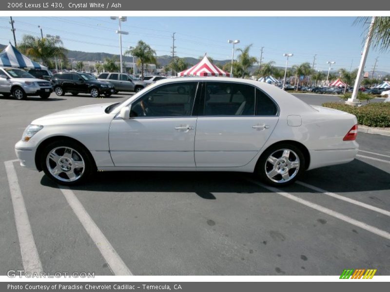 Crystal White / Ash 2006 Lexus LS 430