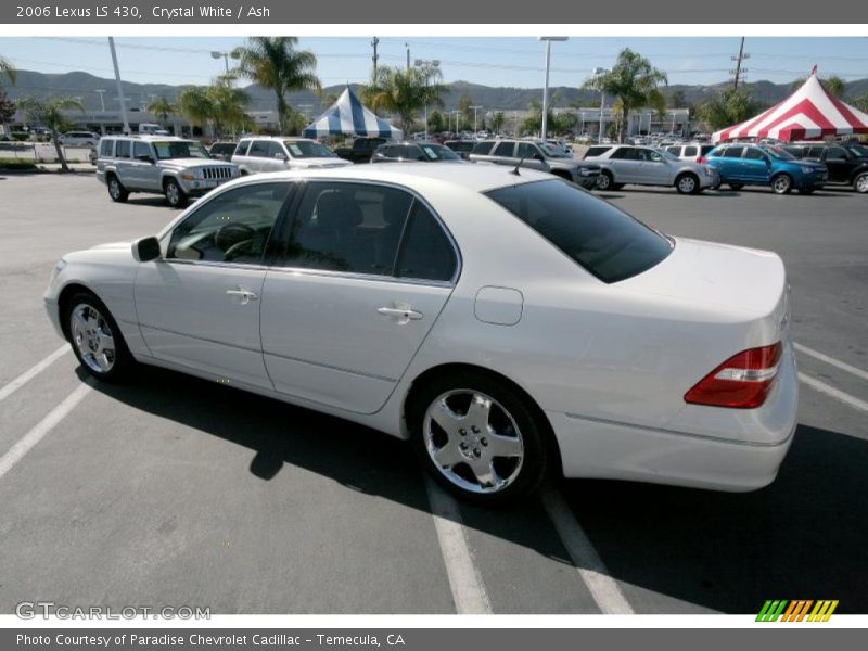 Crystal White / Ash 2006 Lexus LS 430