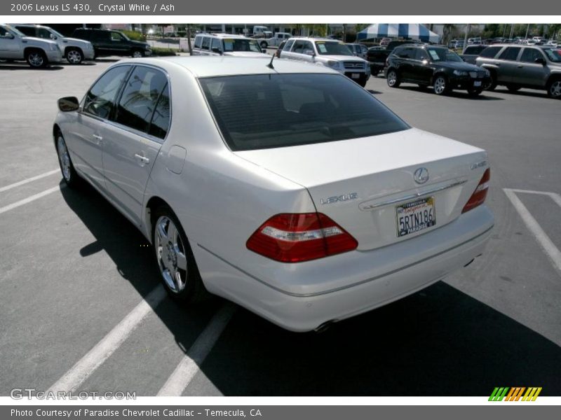 Crystal White / Ash 2006 Lexus LS 430