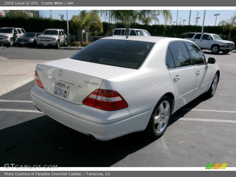 Crystal White / Ash 2006 Lexus LS 430