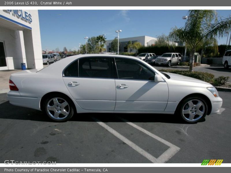 Crystal White / Ash 2006 Lexus LS 430