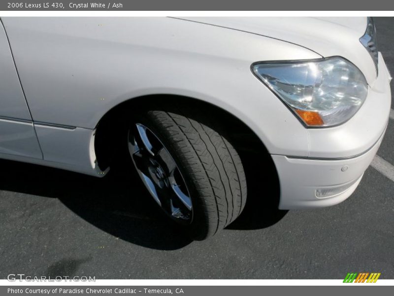 Crystal White / Ash 2006 Lexus LS 430