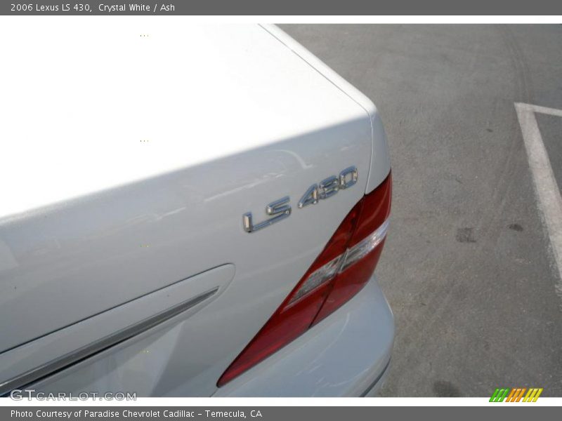 Crystal White / Ash 2006 Lexus LS 430