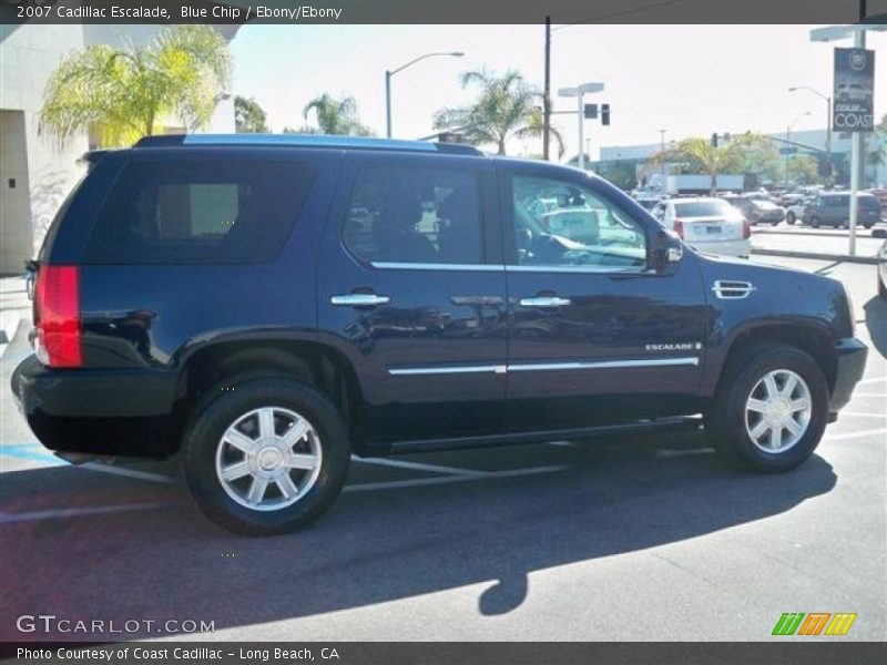 Blue Chip / Ebony/Ebony 2007 Cadillac Escalade