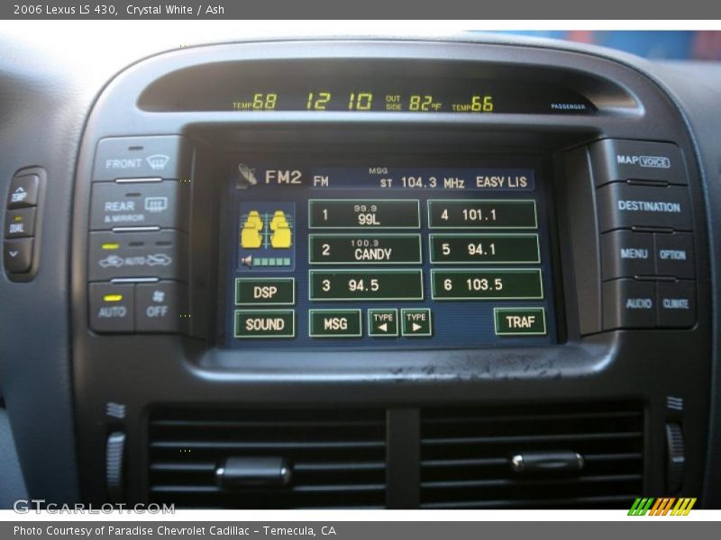 Crystal White / Ash 2006 Lexus LS 430