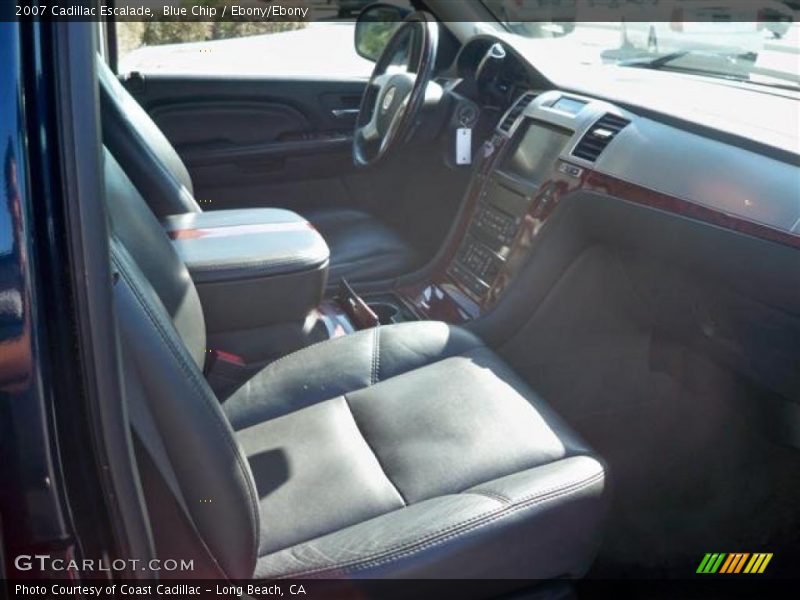 Blue Chip / Ebony/Ebony 2007 Cadillac Escalade