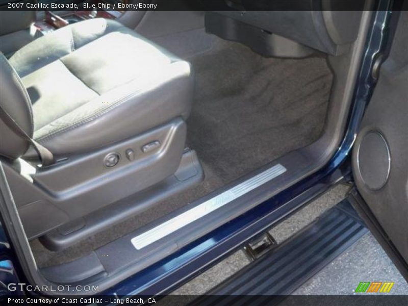 Blue Chip / Ebony/Ebony 2007 Cadillac Escalade