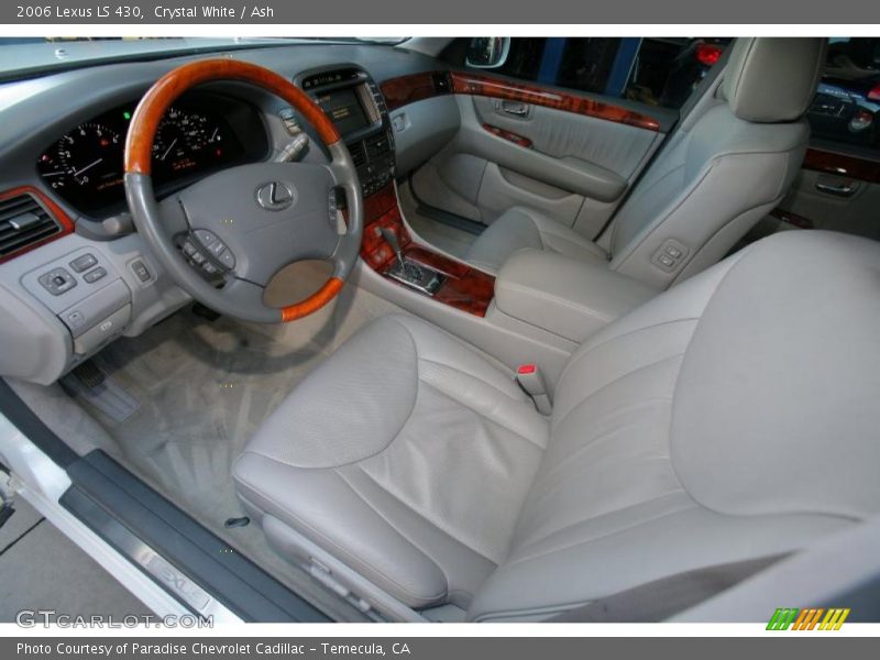 Crystal White / Ash 2006 Lexus LS 430
