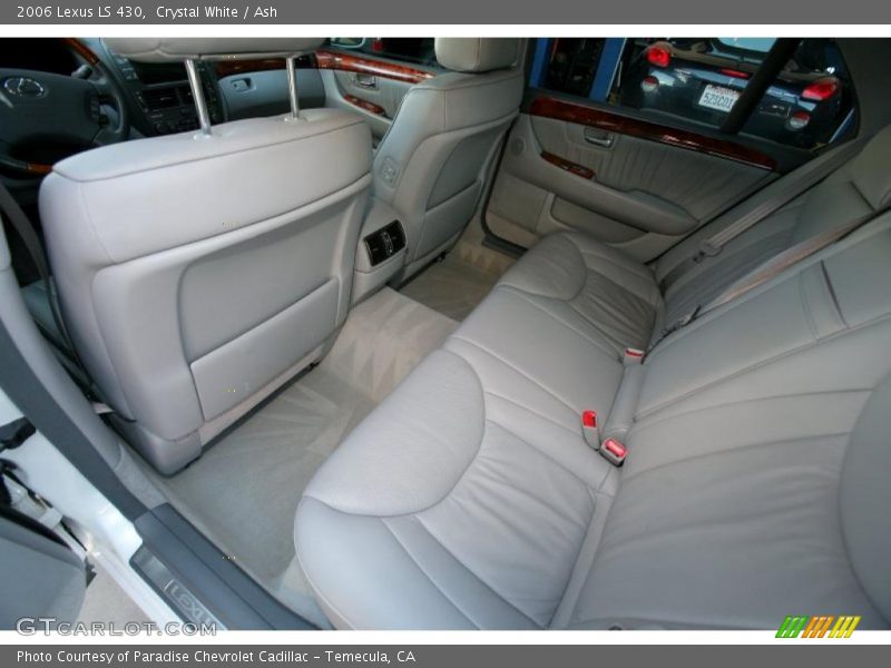 Crystal White / Ash 2006 Lexus LS 430