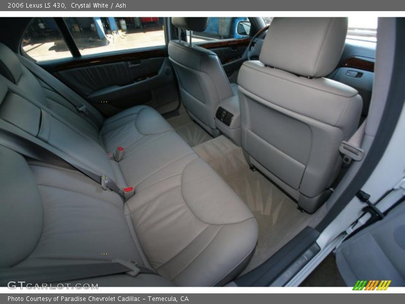Crystal White / Ash 2006 Lexus LS 430