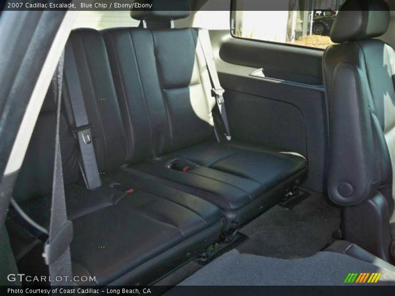 Blue Chip / Ebony/Ebony 2007 Cadillac Escalade