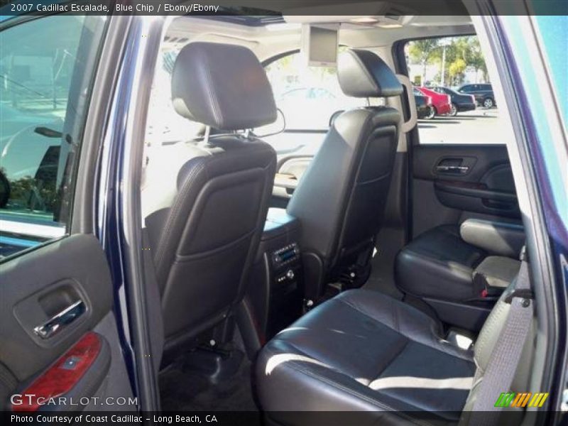 Blue Chip / Ebony/Ebony 2007 Cadillac Escalade