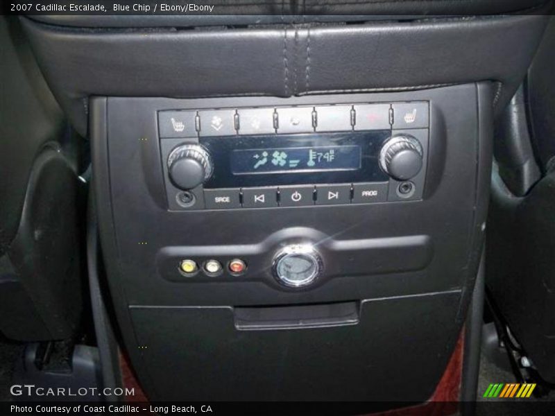 Blue Chip / Ebony/Ebony 2007 Cadillac Escalade